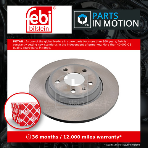 Brake discs pair - brake, fits