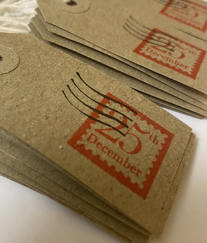 Christmas vintage postage - 20, x