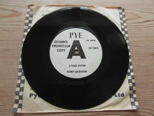 TONY JACKSON-STAGE DOOR-RARE ADVANCED PROMOTION COPY PYE 7" SINGLE-VG+ 1965