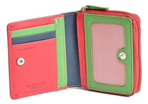 Golunski leather bifold - , purse