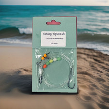 10 X 1 Hook Sea Fishing Rigs For Flat Fish, Bass And Cod Buy It Now Just £17.50