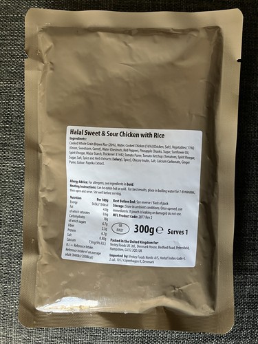 British army halal sweet - army,