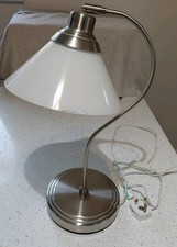 Ikea Kroby Lamp Table Desk Glass Adjustable Vintage Metal