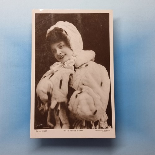 Edwardian actress postcard - actress,