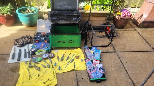 Used fishing tackle joblot - fishing,