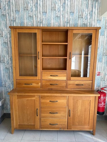 Modern oak cabinet - oak,