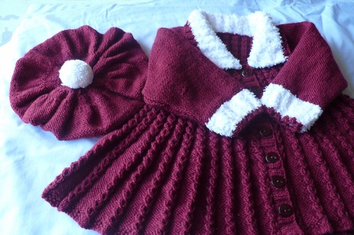 Knitting pattern baby - pattern, in