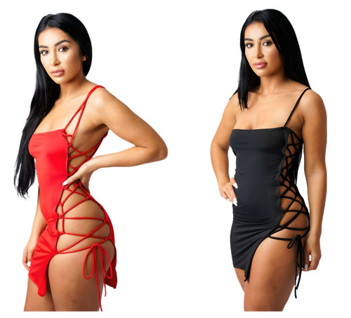 Women micro mini dress - micro,