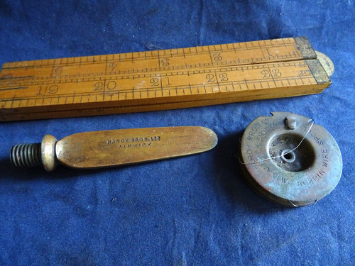 Vintage hardy duplex brass - a,