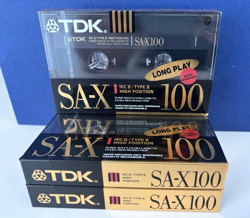 Tdk 100 blank - x, sa-x