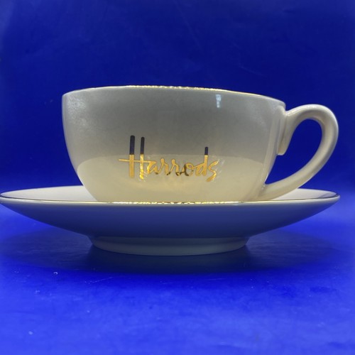 Vintage large harrods teacup - harrods, &
