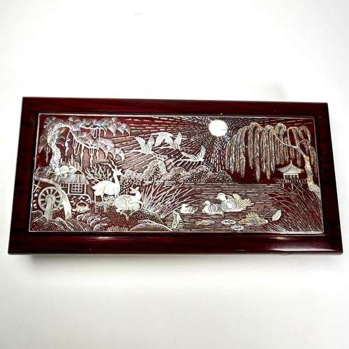 Vintage asian wood jewelry - vintage,