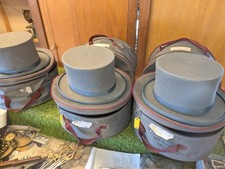 5 Grey Top Hats Youngs Formal