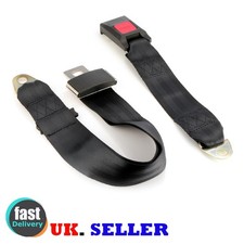 2 Point Safety Lap Seat Belt Strap For Bus Camper Motorhome Travel 1.2 M Black