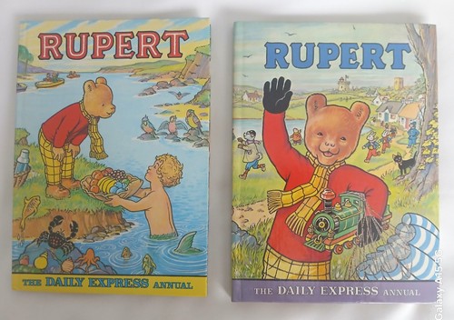 Vintage rupert annuals - 2,