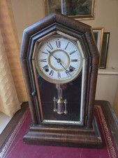 Antique E.N.Welch 8 Day Mantle