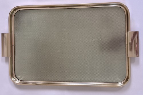 Vintage woodmet gold retro bar - vintage,
