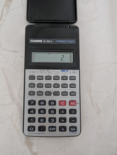 Vintage casio 82lb fraction - fx-82lb,