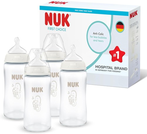 Nuk first choice baby bottles - nuk,