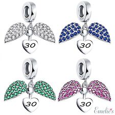 30th Birthday Number Charm for