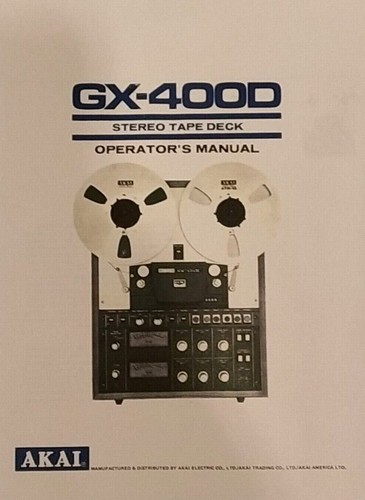Akai 400d reel to - akai,
