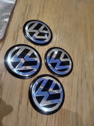 Volkswagon 60mm centre cap - w,