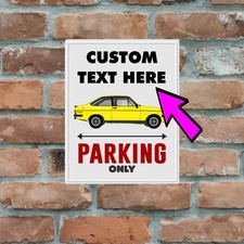 Custom Text Man Cave Metal