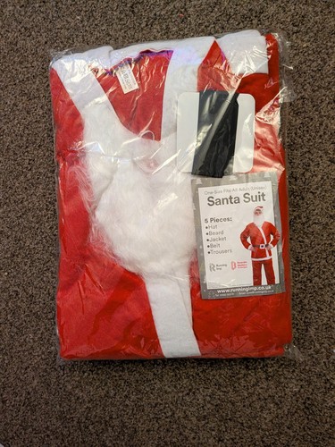 Mens santa costume piece - costume, 5