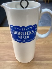 Vintage Alfred Meakin Horlicks Mixer Jug With Original Plunger