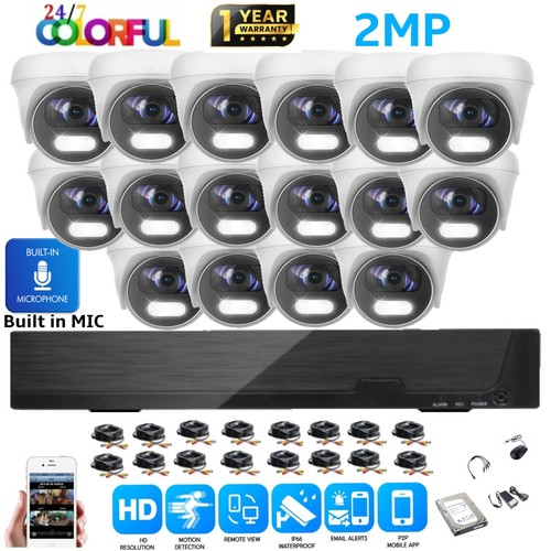 Colour cctv camera system 4 - colour,