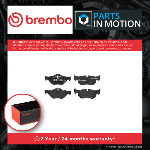 Brake pads set - set, fits