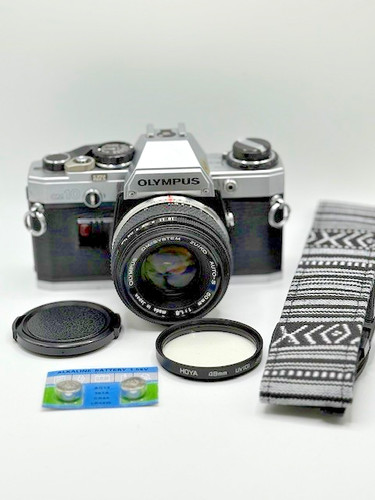 Olympus om10 film camera - om10,