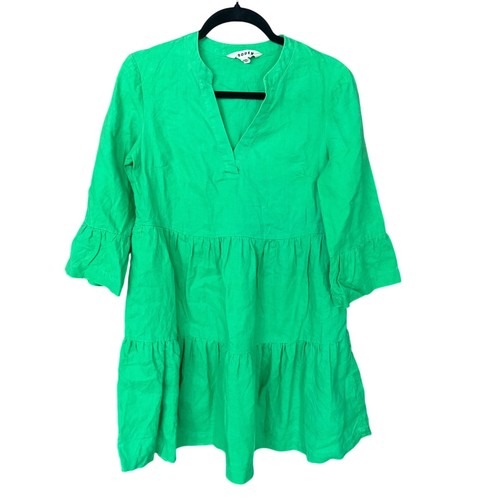 Boden womens green 100 linen - boden,