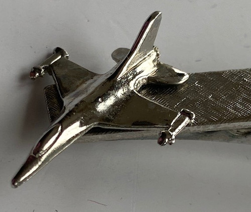 Airplane tie clip plane - tie,