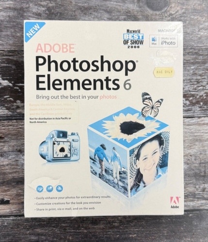 Adobe photoshop elements - photoshop, 6
