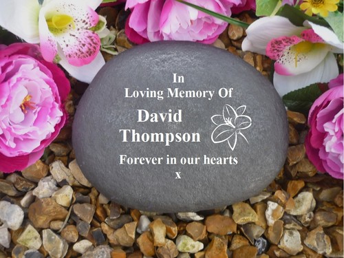 Memorial pebble - memorial, (stone