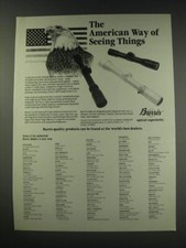 1991 Burris Scopes Ad - The