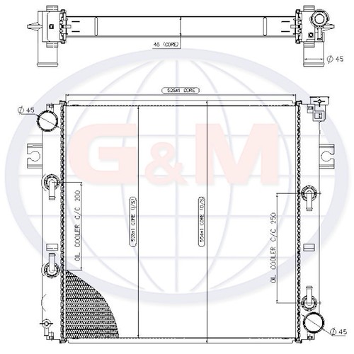 Radiator for toyota - radiator,