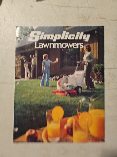 Vintage simplicity lawn push - simplicity,