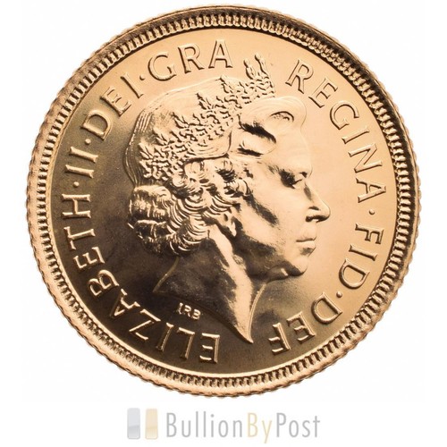 Gold half sovereign - gold,