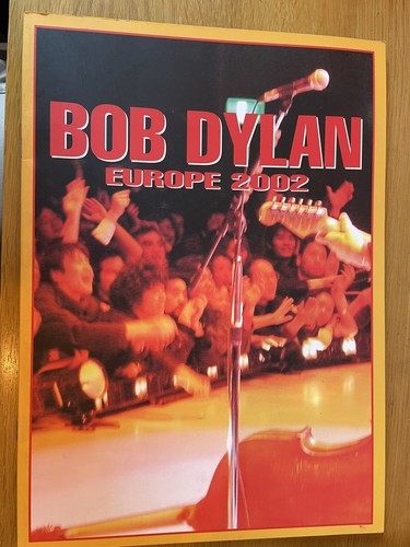 Bob dylan tour programme - bob, and