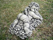 Sleeping Cherub Angel  Stone