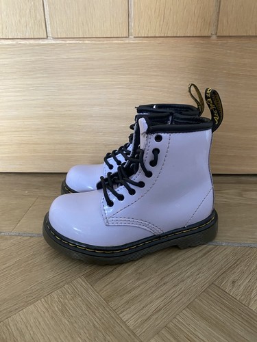 Girls infant martens lilac - infant,