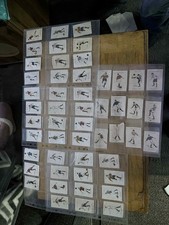 50x Silk League Colour - BDV cigarrette cards