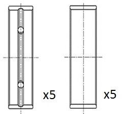 Fai bm1008 050 crankshaft - fai,