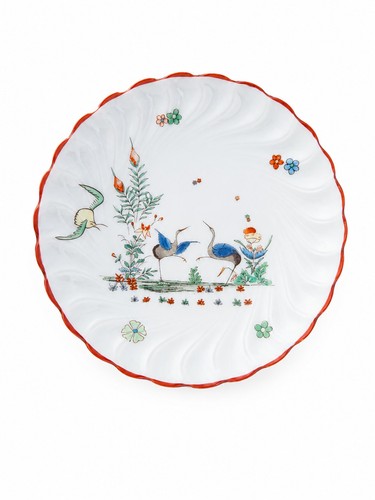 Antique chantilly porcelain - chantilly,