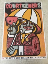 The Courteeners Official Gig Poster Haigh Hall 2011 Official Poster