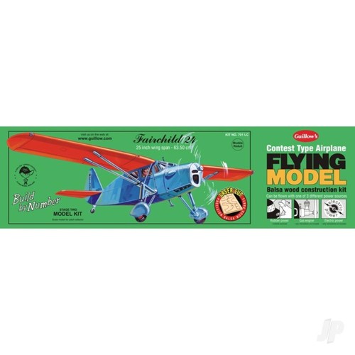 Guillow gui701lc fairchild 24 - fairchild,