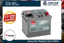 YUASA Car Battery YBX5063 12V