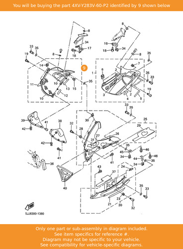 Yamaha panel assembly - yamaha, 2